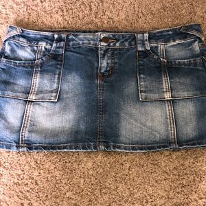Juniors Denim Skirt